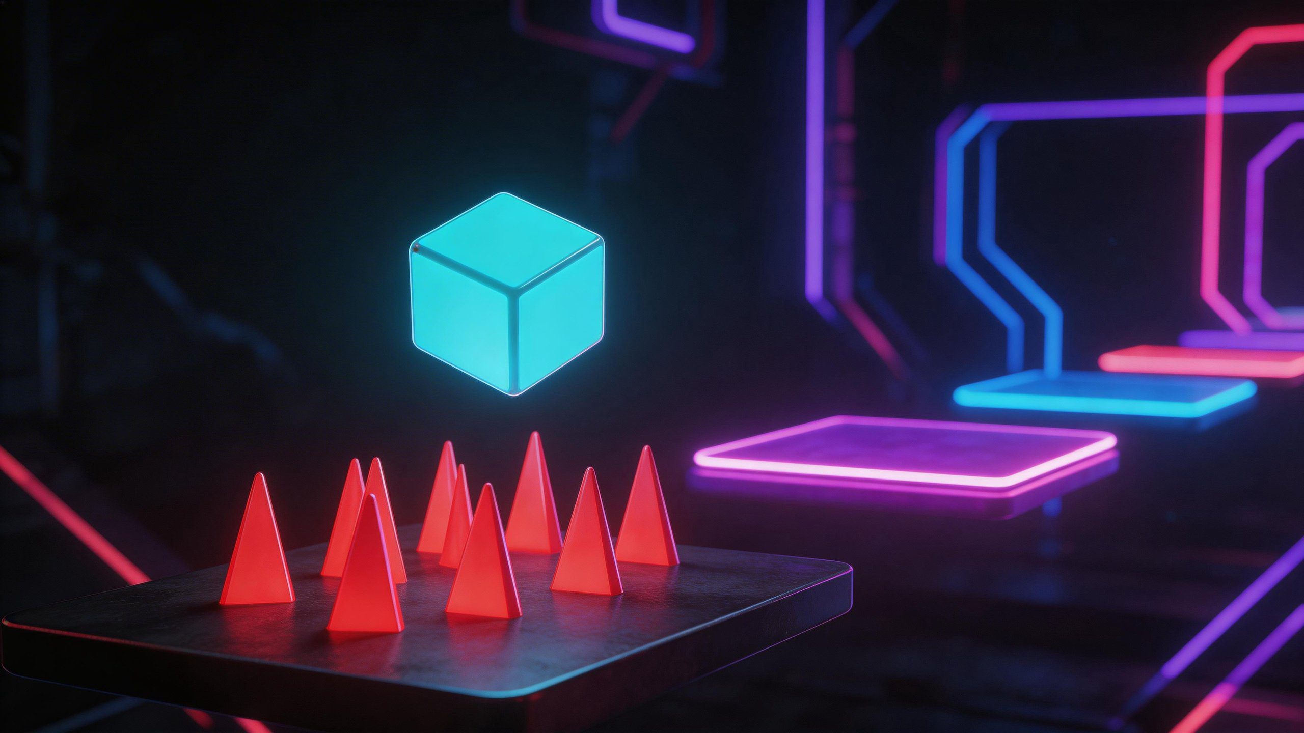 Geometry Lite gameplay